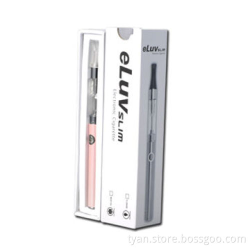 Green Eluv Rechargeable Vaporizer With Mini CE4 Clearomizer